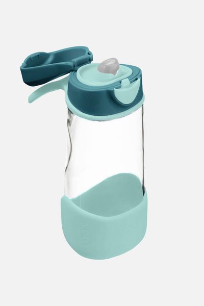 B.BOX B.BOX Sportowa butelka tritanowa z ustnikiem 450 ml măsură ONE SIZE culoare verde pentru copii