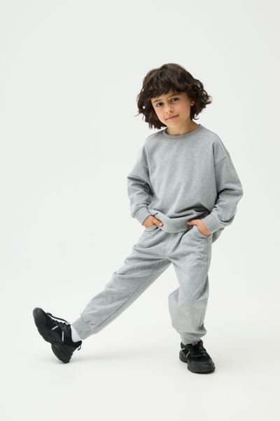 MOKIDA WEAR MOKIDA WEAR Set de trening oversize măsură 116 culoare gri pentru băieți