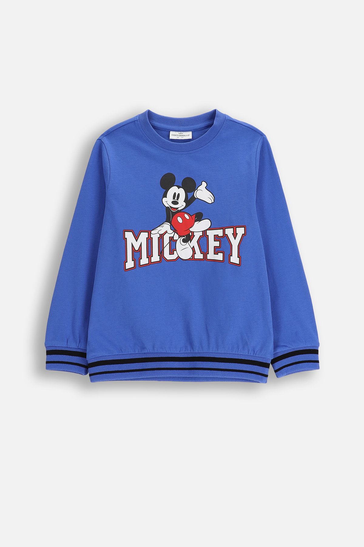 Tricou cu mânecă scurtă gri cu imprimeu pe față și pe spate