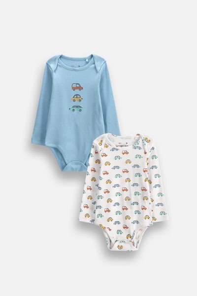 MOKIDA WEAR MOKIDA WEAR Body pentru bebeluși cu mânecă lungă măsură 98 culoare multicolor pentru băieți