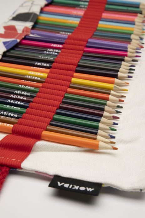 Penar care se rulează echipat– Creioane colorate - 36 bucăți
