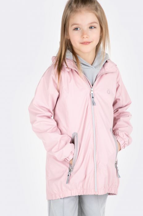 Jachetă de tranziție pentru fete parka cu glugă detașabilă